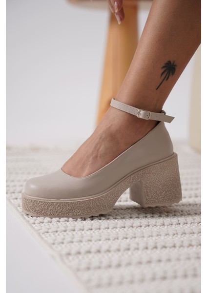 Marla Kadın Bej Bilekten Baretli Günlük Ayakkabı fiyatları