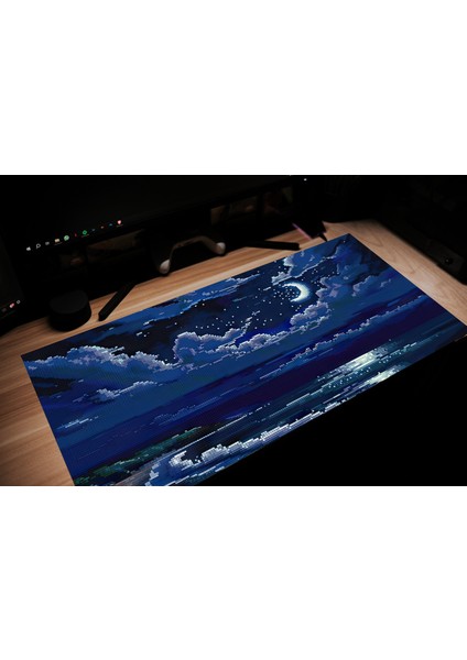 Sahil Denizi Retro Mouse Pad