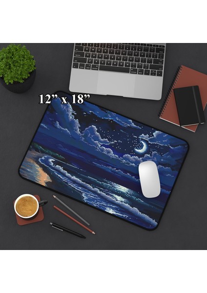 Sahil Denizi Retro Mouse Pad modelleri