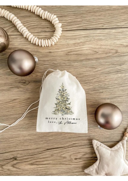 Noel Ağacı Muslin Hediye Çantası: Tatil Partisi Hediyesi fiyatları