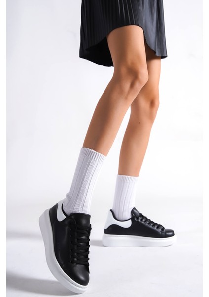 Samira Beyaz Detaylı Siyah Spor Ayakkabı fiyatları