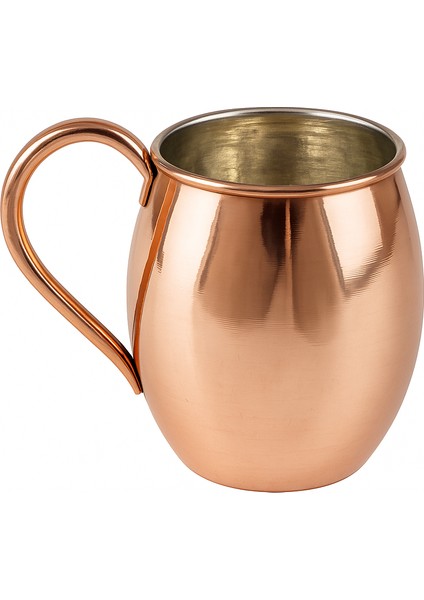 Modern El Yapımı Klasik Bakır Bardak 8X10CM