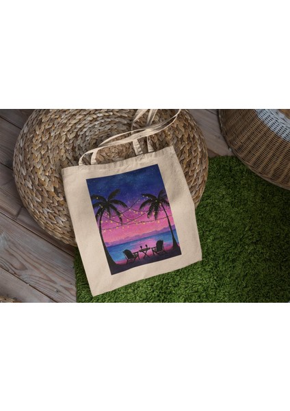 Hawaii Tote Çanta - Şirin Tote Çanta, Tote Çanta, Estetik Tote Çanta, Estetik Tote Çanta, Kitap Çantası, Alışveriş Çantası, Hediye Tote Çanta fiyatları
