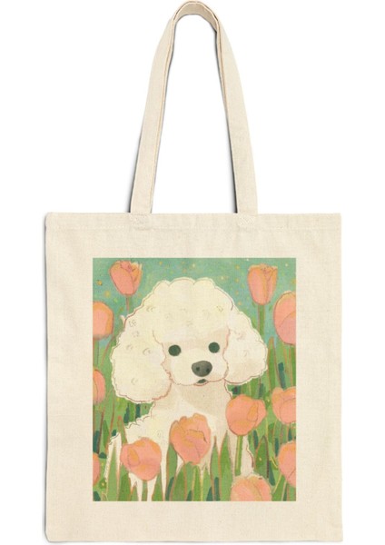 Kaniş Tote Çantası - Sevimli Estetik Tote Çantalar, Estetik Kitap Çantası, Alışveriş Çantaları, Köpek Tote Çantaları, Köpek Çantaları fiyatları