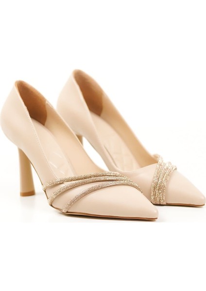 Sonya Nude Taşlı Kadın Ayakkabı fiyatları