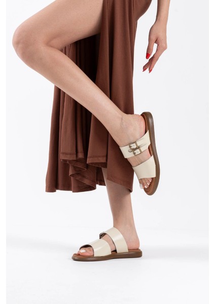 Kares Bej Hakiki Deri Terlik indirimleri