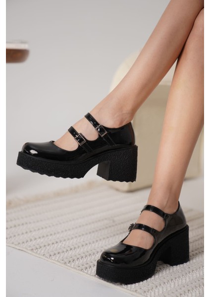 Jasmine Kadın Siyah Rugan Günlük Ayakkabı fiyatları