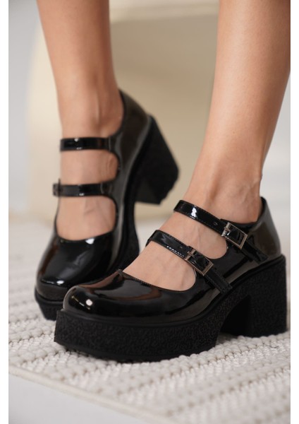 Jasmine Kadın Siyah Rugan Günlük Ayakkabı fırsatları