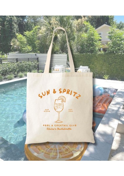 Aperol Spritz Havuz Çantası - Gelin Duşu ve Nedime Hediyesi fiyatları