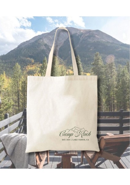 Kişiselleştirilmiş Dağ Bekarlığa Veda Çantası: Kamp Gelin Partisi Hediyesi fiyatları