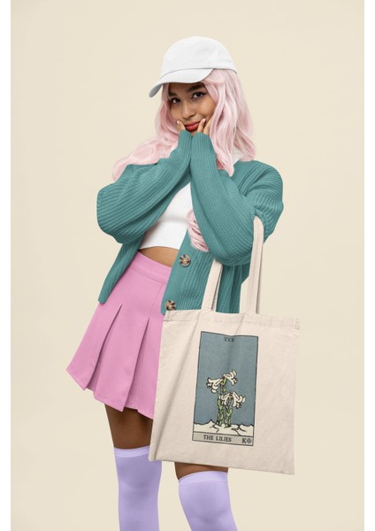 Lilie'nin Tarot Kartı Tote Çantası modelleri