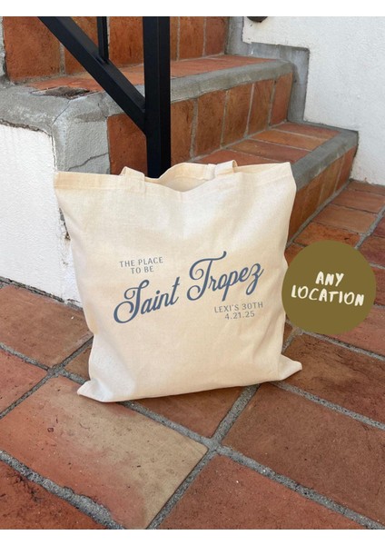 Kişiselleştirilmiş Plaj Çantası: Tatil ve Bekarlığa Veda Partisi (Özel Metin) fiyatları