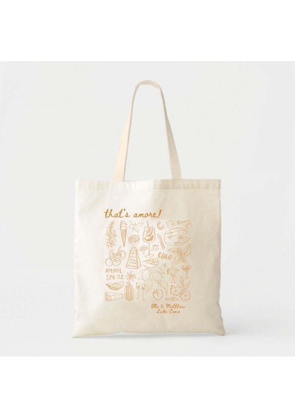 Italya Bekarlığa Veda Tote Çantası: Destinasyon Düğünü Karşılama Tasarımı fiyatları