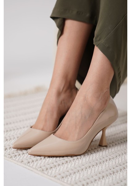 Monica Nude Rugan Kadın Stiletto
