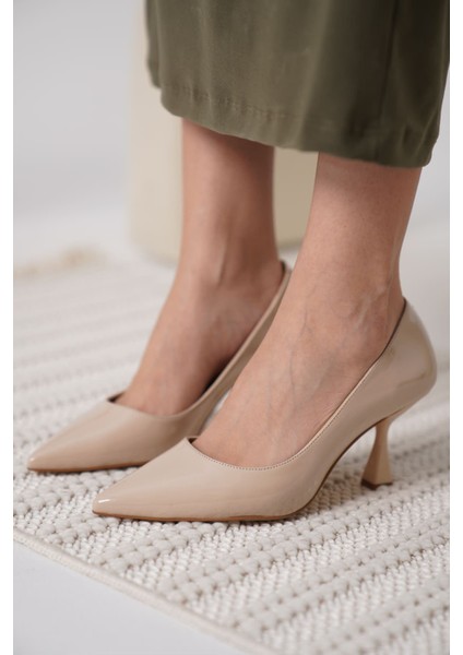 Monica Nude Rugan Kadın Stiletto