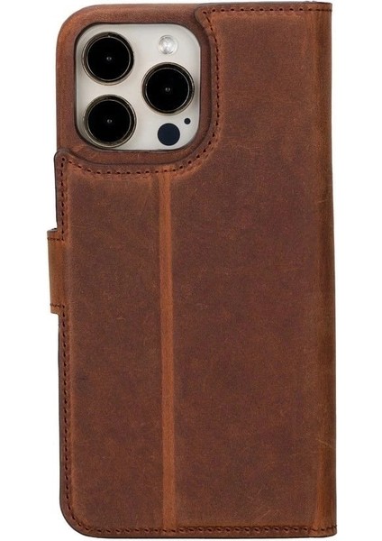 Apple iPhone 15 Pro Uyumlu Deri Cüzdanlı Kılıf F360 G2 fırsatları