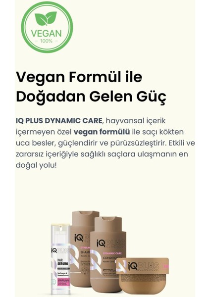 Iq Plus Professıonal Keratin Bakımı Bitkisel Derinlemesine Koruyan Saç Maskesi 250 ml
