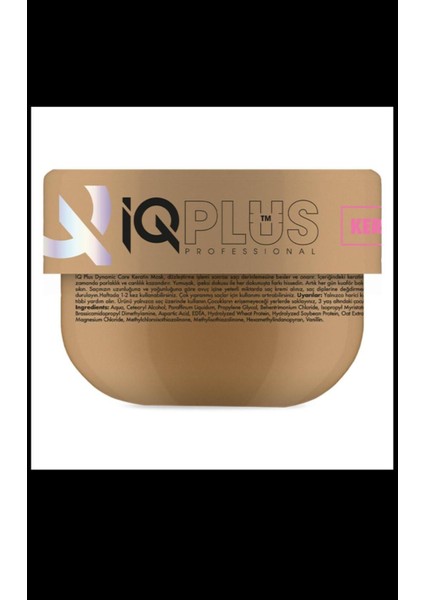 Iq Plus Professıonal Keratin Bakımı Bitkisel Derinlemesine Koruyan Saç Maskesi 250 ml fiyatları