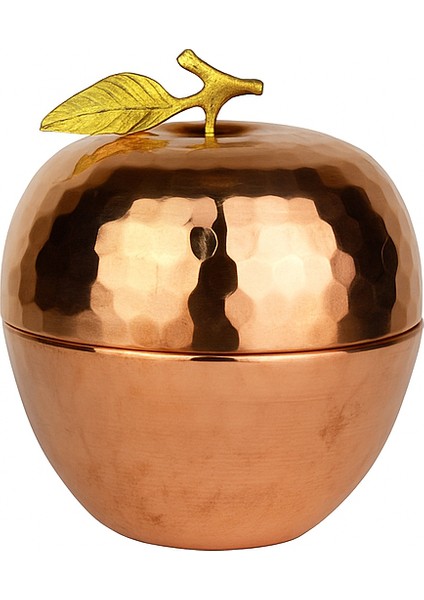 El Yapımı Gold Bakır Şekerlik ve Çerezlik Seti modelleri