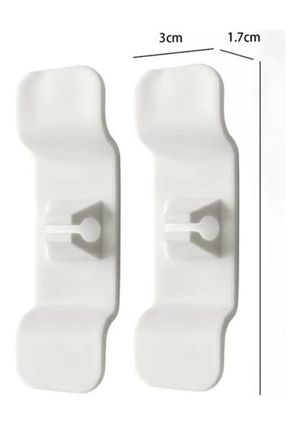 6'lı Pratik Kablo Toparlayıcı Yapışkanlı Klips Mutfak Air Fryer Kettle Kahve Tost Makinası fırsatları