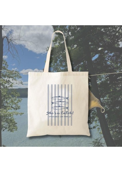 Kamp Bekarlığa Veda Tote Çantası: Dağ Gelin Partisi Hediyesi