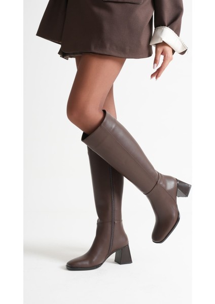 Arden Kadın Acı Kahve Kışlık Çizme