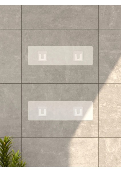 Banyo Duş Rafı 2'li Yapışkanlı ve Deliksiz Duş Organizer Suya Dayanıklı Siyah Raf modelleri