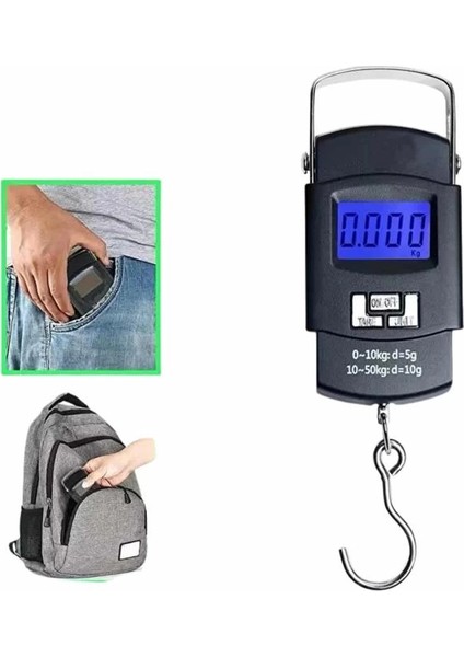 50 kg Dijital El Terazisi Cep Tartısı El Kantarı Terazi indirimleri