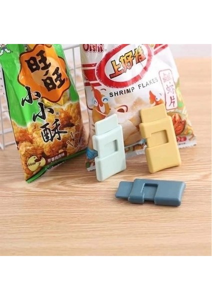 6lı Hava Sızdırmaz Poşet Torba Ambalaj ve Paket Kıstırmalı Kapatma Klipsi fiyatları