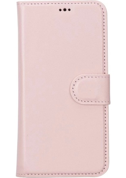 Apple iPhone 14 Pro Uyumlu Deri Cüzdanlı Kılıf Mwwn Nu2 Pembe fırsatları