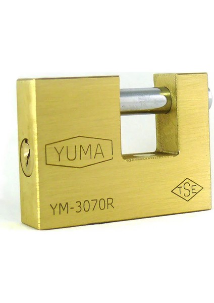 Yuma Kayar Milli Pirinç Asma Kilit 68 mm Yeni Tip