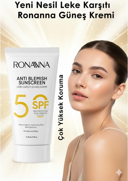 Güneş Kremi - Leke Karşıtı, Yüksek Korumalı SPF50 , Aydınlatıcı, Tüm Cilt Tipleri Için - 50ML