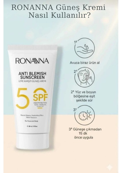 Güneş Kremi - Leke Karşıtı, Yüksek Korumalı SPF50 , Aydınlatıcı, Tüm Cilt Tipleri Için - 50ML