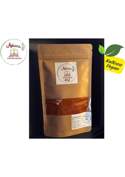 Toz Kırmızı Biber (Tatlı) 135 gr ( 1.kalite - Taptaze, Katkısız, Doğal, Hakiki Paprika)