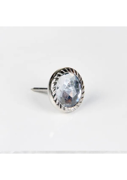 Febko Dekoratif Parlak Taşlı Kabara Raptiye 17 mm 500 Adet