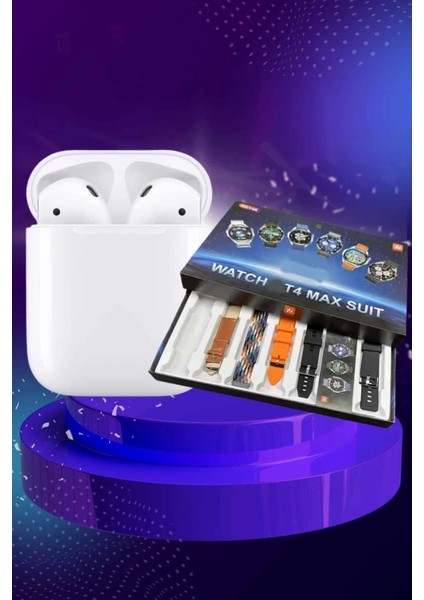 2025 Model Akıllı Saat ve 2.nesil Tws Bluetooth Kulaklık Yüksek Ses Kaliteli indirimleri