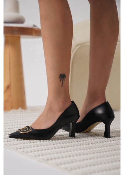Emery Kadın Siyah Topuklu Ayakkabı modelleri