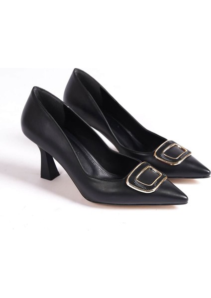 Emery Kadın Siyah Topuklu Ayakkabı