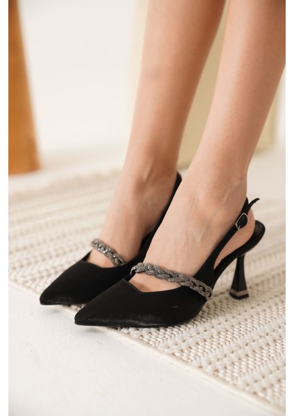 Drey Siyah Kadın Topuklu Ayakkabı fiyatları
