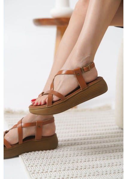 Legia Taba Hakiki Deri Sandalet indirimleri