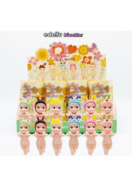 Sonny Angel Böcekler Dünyası (Rastgele 1 Model Gönderilir) Kılıf Süsü 1 Adet Oyuncak Figürü