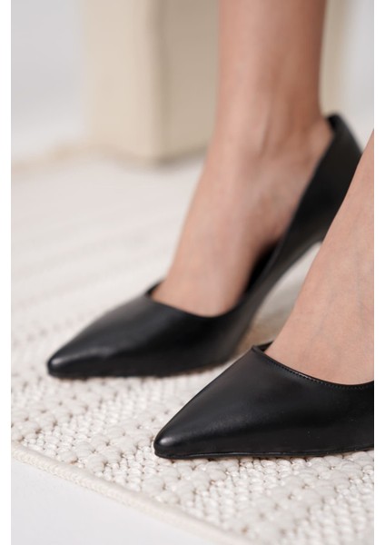 Zelena Kadın Mat Siyah Stiletto fırsatları
