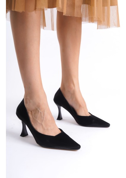 Cordelia Kadın Siyah Saten Stiletto fırsatları