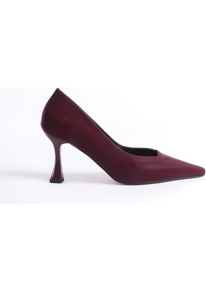Cordelia Kadın Bordo Saten Stiletto fiyatları