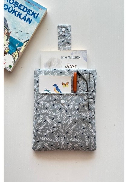 Cepli Kumaş Kitap Kılıfı Kitap Sever Hediyesi