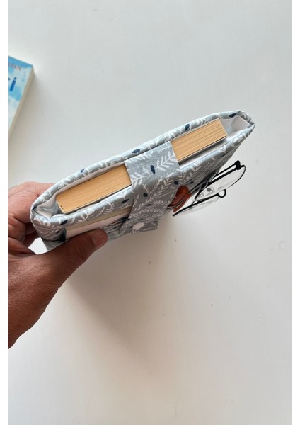 Cepli Kumaş Kitap Kılıfı Kitap Sever Hediyesi modelleri