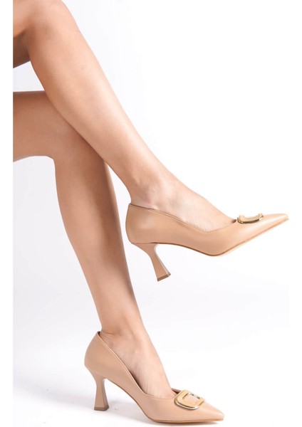 Emery Kadın Nude Topuklu Ayakkabı
