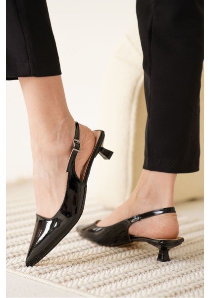 Maried Siyah Rugan Kadın Ayakkabı indirimleri