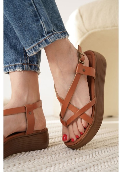 Linya Taba Hakiki Deri Sandalet fiyatları