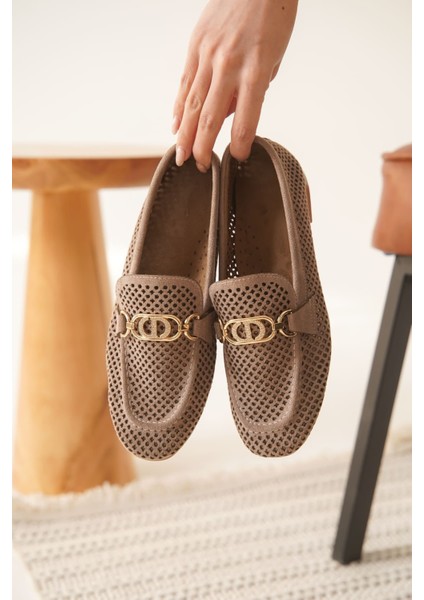 Sally Kadın Süet Vizon Günlük Ayakkabı fırsatları